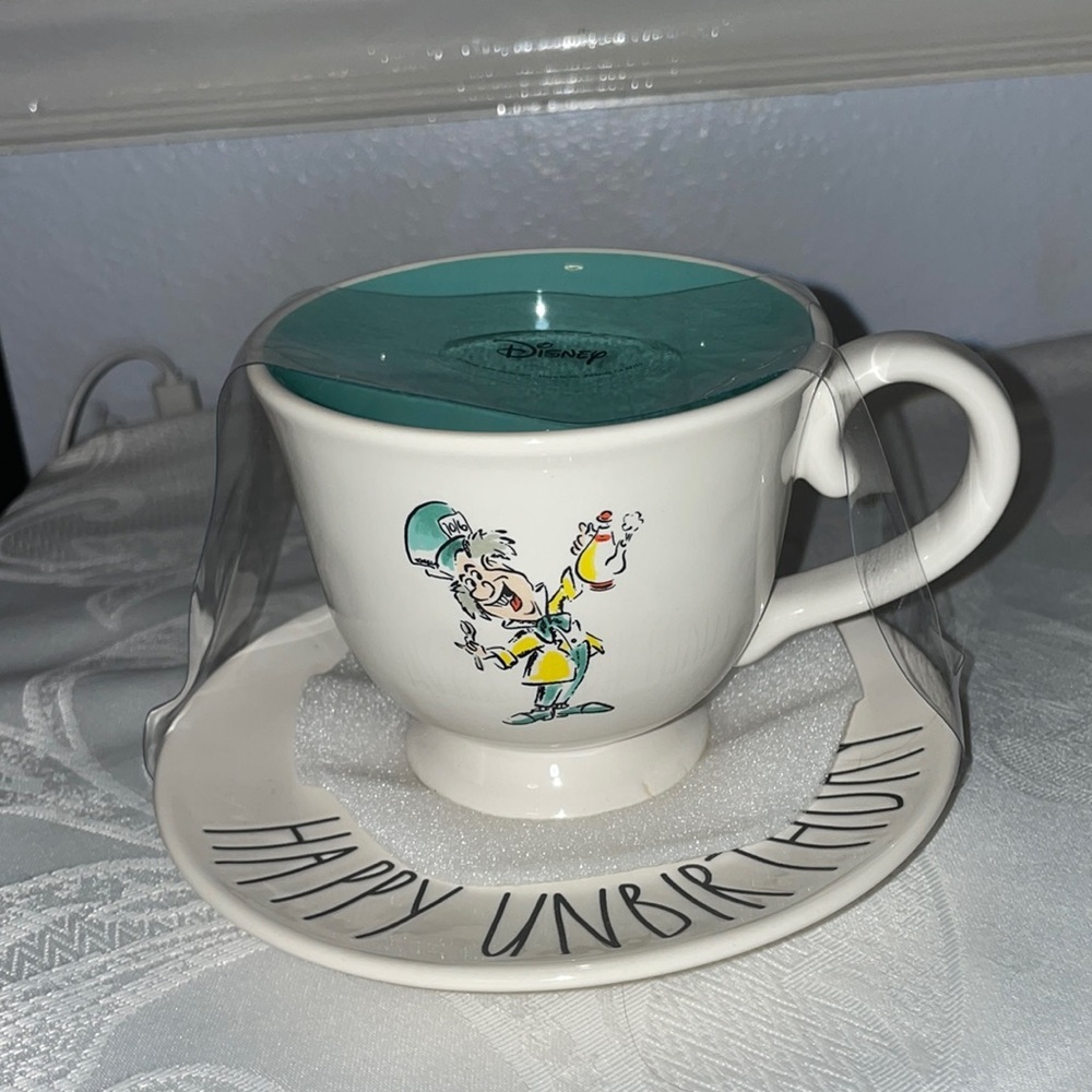 RAE Dunn HAPPY UNBIRTHDAY Tea Cup